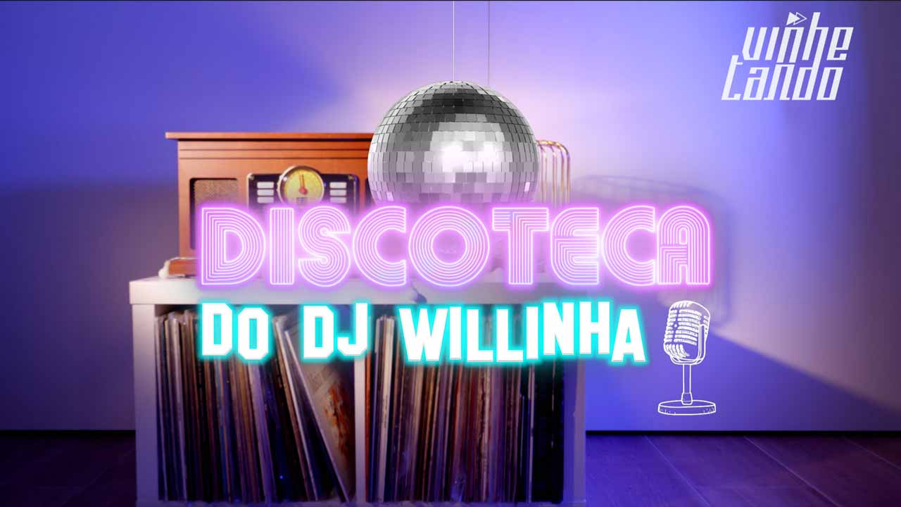 Abertura ou intro retrô para o programa Café com Bolacha da Discoteca do DJ Willinha